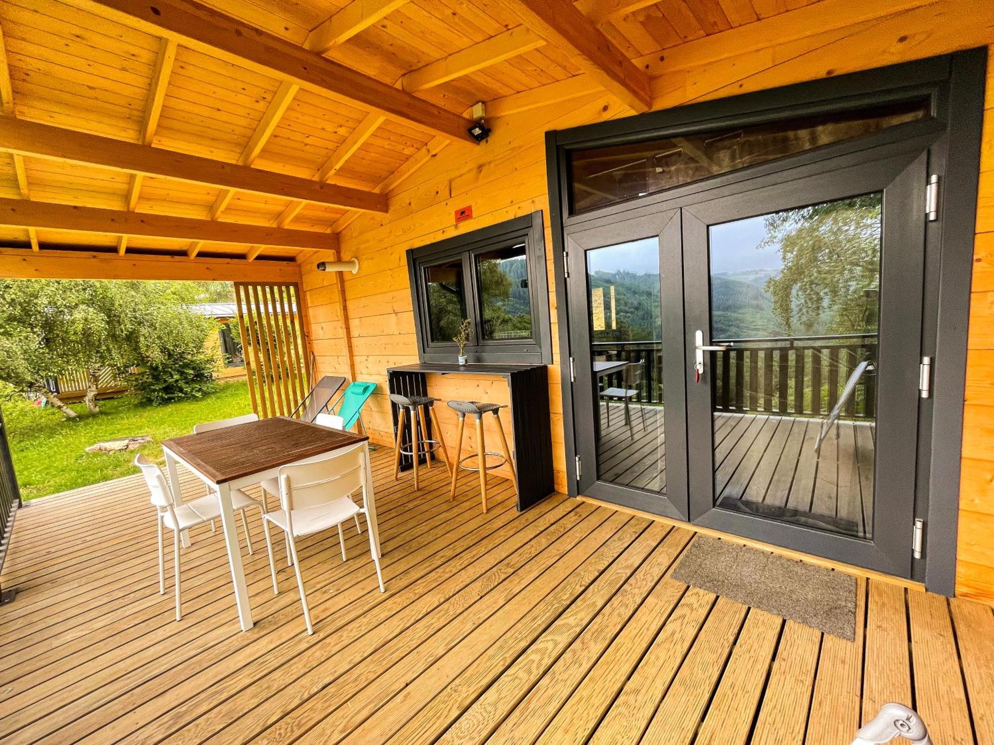 Chalet Nature Sur La Vallee De La Truyere Neuvéglise Buitenkant foto